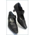 画像3: fizzreen フィズリーン fr6827bl 　ブラック　【ソフトなカカトで靴ずれしない・・ベルトでフィット。。fizzreen　履きやすい パンプス】