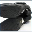 画像6: ビジェバノ パンプス  vigevano  vg7004bl　ブラック　【イタリアモダンな手作りシューズ・ビジェバノ 靴  おしゃれな型押しレザーのベルトパンプス】