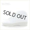 matera マテーラ ma553wt ホワイト 【足を痛めない親切な作り。。ソックスみたい履きやすい matera 　はじめから楽々レースアップ 】