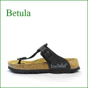 画像1: BIRKENSTOCK  BETULA  べチュラ　be734bl ブラック　【オリジナルフットベットで・・快適な感覚・・betula ラップ】