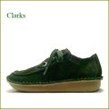 Clarks　クラークス　cl014gr　オリーブ　【リピーター様に愛される・足にやさしい履き心地・Clarks オブリックトーのマニッシュ】