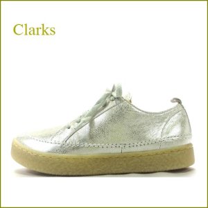 画像1: Clarks クラークス　cl754Gsl シルバー　【Contour Cushionのフットベッドで 一日中快適な履き心地　CLARKS ベーシック・スニーカー】