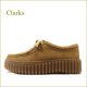 Clarks クラークス　Torhill Bee cl852ta タン　【人気の厚底スタイル！　快適な衝撃吸収インソール　CLARKS　ワラビー】