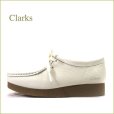 画像1: Clarks クラークス　cl903wt ホワイト　【新機能のソールとインソールでクッション性をアップ　CLARKS 　足を包み込む ワラビー】 (1)