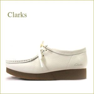 画像1: Clarks クラークス　cl903wt ホワイト　【新機能のソールとインソールでクッション性をアップ　CLARKS 　足を包み込む ワラビー】