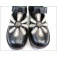 画像7: エスタシオン靴 estacion et072bla　ブラック　【ワクワク元気。。エスタシオン靴・・・・カラフル・・可愛い！花花 ヒールアップ】