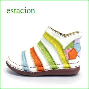 画像1: エスタシオン靴 estacion et161iv　ＩＶマルチ　【色の宝石箱・・・エスタシオン靴　すごく可愛い カラフルブーツ】