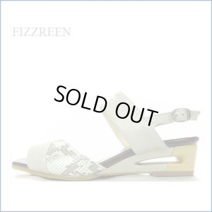 画像1: FIZZREEN フィズリーン fr1476gy 　ライトグレイ　【すてきなウェッジヒールに注目！fizzreen　スッキリ・綺麗・履きやすい サンダル】