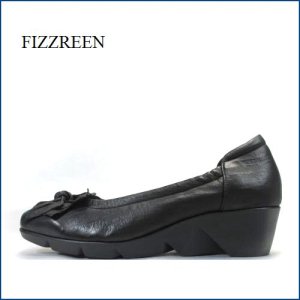 画像1: FIZZREEN フィズリーン　fr1634bl　ブラック　【履きやすいからロングセラー　 包む感じでフィットします　fizzreen　軽量ソールのパンプス】