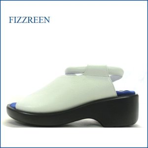 画像1: FIZZREEN フィズリーン fr2007wt　ホワイト　【甲を包み込む柔らかい一枚革！fizzreen　足を安定させるウェーブ調のインソール】