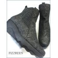 画像4: fizz reen フィズリーン fr1833bl ブラック　【ウェーブアーチインソールで・・バツグンの履き心地。。 FIZZREEN サイドゴア ショートブーツ】