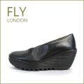 FLY LONDON ＹAZ フライロンドン ヤズ　fy500025bl ブラック　【フライのコンフォートパンプス・FLY LONDON・足を包む履き心地】【レディース】