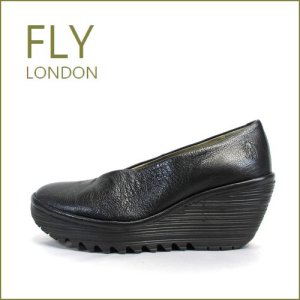 画像1: FLY LONDON ＹAZ フライロンドン ヤズ　fy500025bl ブラック　【フライのコンフォートパンプス・FLY LONDON・足を包む履き心地】【レディース】