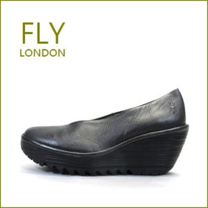 画像1: FLY LONDON ＹAZ フライロンドン ヤズ　fy500025blG  ブラックG　【フライのコンフォートパンプス・FLY LONDON・足を包む履き心地】【レディース】