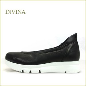 画像1: INVINA インビナ iv5080bl 　ブラック　【外反母趾対策のラストを使用。。INVINA　気持ちよい土踏まずパッド。快適インソールのパンプス】