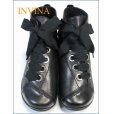 画像3: invina　インビナ　iv3303bl　ブラック　【新鮮・ラウンドソールで・・楽らく 歩き放題・・invina・・可愛い ひもひもアンクル】