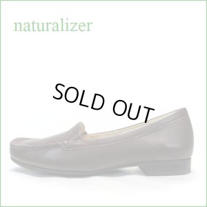 画像1: naturalizer  ナチュラライザー　na511dn  ダークブラウン　【足裏に優しいクッション・よく馴染む柔らかレザー・naturalizer靴 シンプルスリッポン】