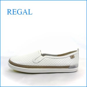 画像1: REGAL リーガル re31wt　ホワイト 【軽い作りのスニ―カ―スタイル・すっきり可愛い・ＲＥＧＡＬ・スリッポン】