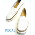 画像4: REGAL リーガル re31wt　ホワイト 【軽い作りのスニ―カ―スタイル・すっきり可愛い・ＲＥＧＡＬ・スリッポン】