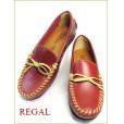 画像4: REGAL リーガル re36re　レッド 【人気のアメリカンスタイル・・・可愛いリボン・・ＲＥＧＡＬ・インディアンモカシン】