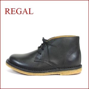 画像1: REGAL リーガル　re46bl　ブラック 【履くほどに ヨク馴染むレザー・合わせやすいシンプルデザイン　REGAL アンクルブーツ】