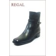 画像2: REGAL リーガル　re6291bl　ブラック 【柔らかい高級レザー　REGAL クラッシックなショートブーツ】