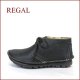 REGAL リーガル re84bl　ブラック 【履くほどに ヨク馴染む・本物のこだわり仕立て・ＲＥＧＡＬ アンクルブーツ】