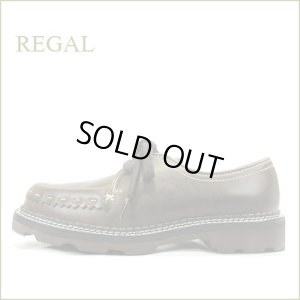 画像1: REGAL リーガル　reF13Nbr ブラウン　【足を包み込む感じで履きやすい。REGAL 可愛いチロリアンシューズ】