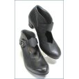 画像3: ビジェバノ　vigevano vg7558bl　ブラック　【靴職人手作りの１足・綺麗にすっきりフラワーカット・vigevano ベルトパンプス】