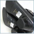 画像6: ビジェバノ　vigevano vg7558bl　ブラック　【靴職人手作りの１足・綺麗にすっきりフラワーカット・vigevano ベルトパンプス】