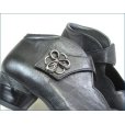 画像7: ビジェバノ　vigevano vg7558bl　ブラック　【靴職人手作りの１足・綺麗にすっきりフラワーカット・vigevano ベルトパンプス】