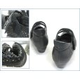 画像9: ビジェバノ パンプス  vigevano 　vg7025bl　ブラック 　【靴職人手作りの１足・・小意気なパンチング素材・　vigevano ベルトパンプス】