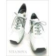 画像4: vitanova ビタノバ vt6967wtc ホワイトコンビ　【星３つの履きやすさ・足に優しい土ふまずクッションパッド。vitanova 大人の厚底スニーカー】