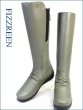 画像4: FIZZ REEN フィズリーン fr1699gy グレイ　【ドンドン歩いて・・ドンドン活躍。。新鮮・後ろファスナーとサイドゴム・フィズリーン・可愛いロングブーツ】 (4)