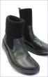 画像3: put's靴　プッツ　pt8172bl ブラック 【足裏に優しい 快適クッション・・ put's靴 かわいい丸さの・・すっきりニットブーツ】 (3)