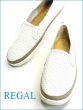 画像4: REGAL リーガル re31wt　ホワイト 【軽い作りのスニ―カ―スタイル・すっきり可愛い・ＲＥＧＡＬ・スリッポン】 (4)