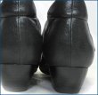 画像6: ビジェバノ パンプス  vigevano 　vg7025bl　ブラック 　【靴職人手作りの１足・・小意気なパンチング素材・　vigevano ベルトパンプス】 (6)